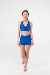 Купальник женский 1,5мм ультраспан/микроплюш синий